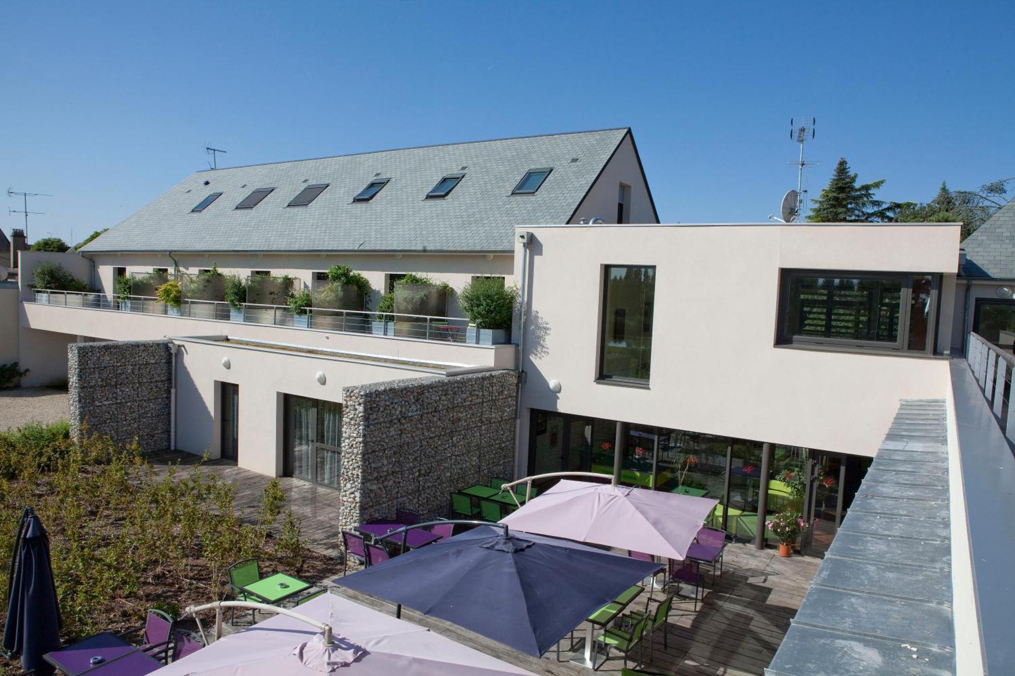 Logis Hotel Terre De Loire ベルヴィル エクステリア 写真